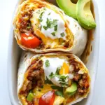Homemade Ultimate Breakfast Burrito photo