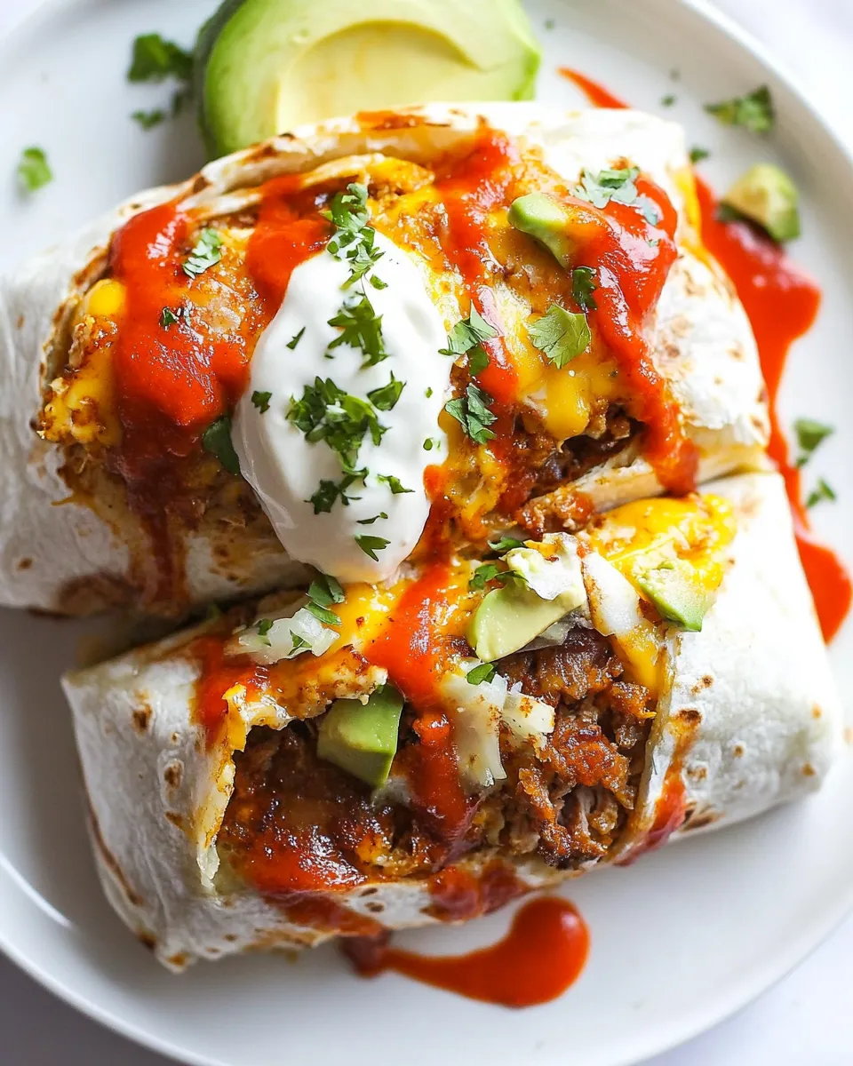 Easy Ultimate Breakfast Burrito recipe photo