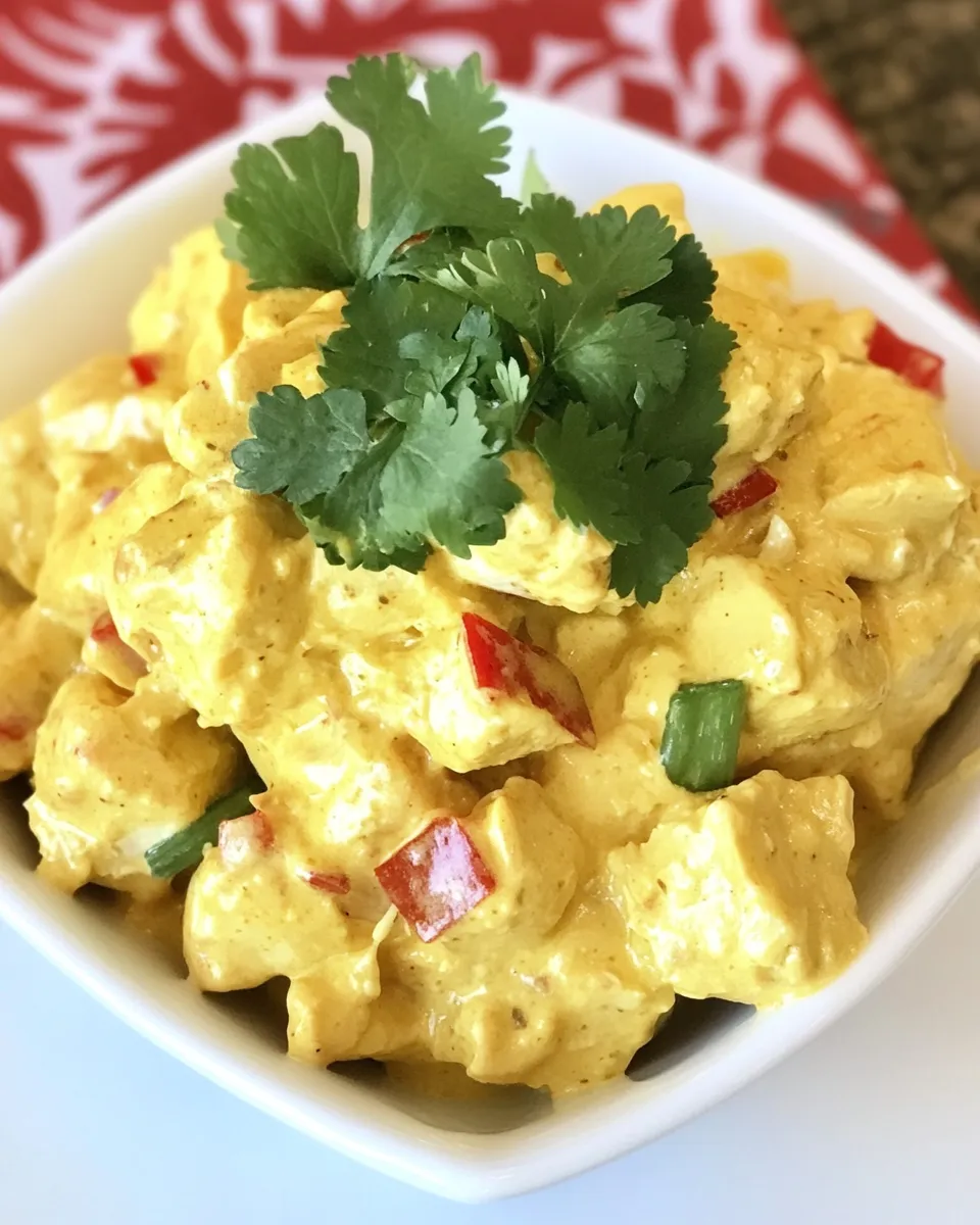 Delicious Ultimate Coronation Chicken shot