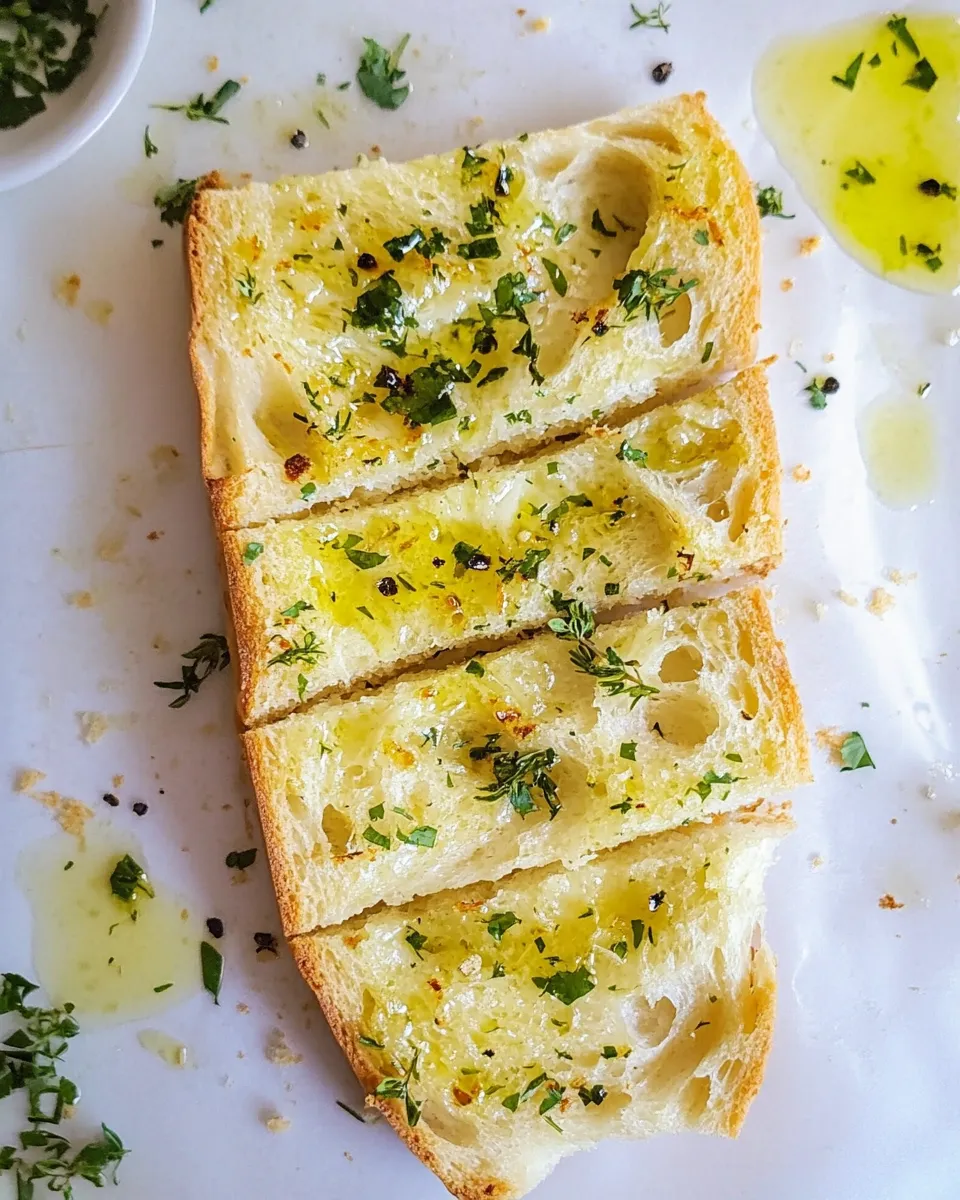 Easy Ultimate Garlic Bread recipe photo