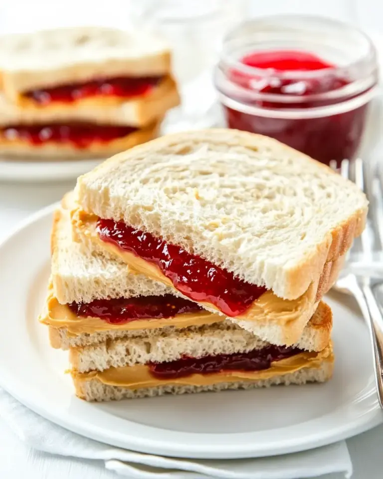Homemade Ultimate Scratch-Made Peanut Butter and Jelly Sandwiches photo