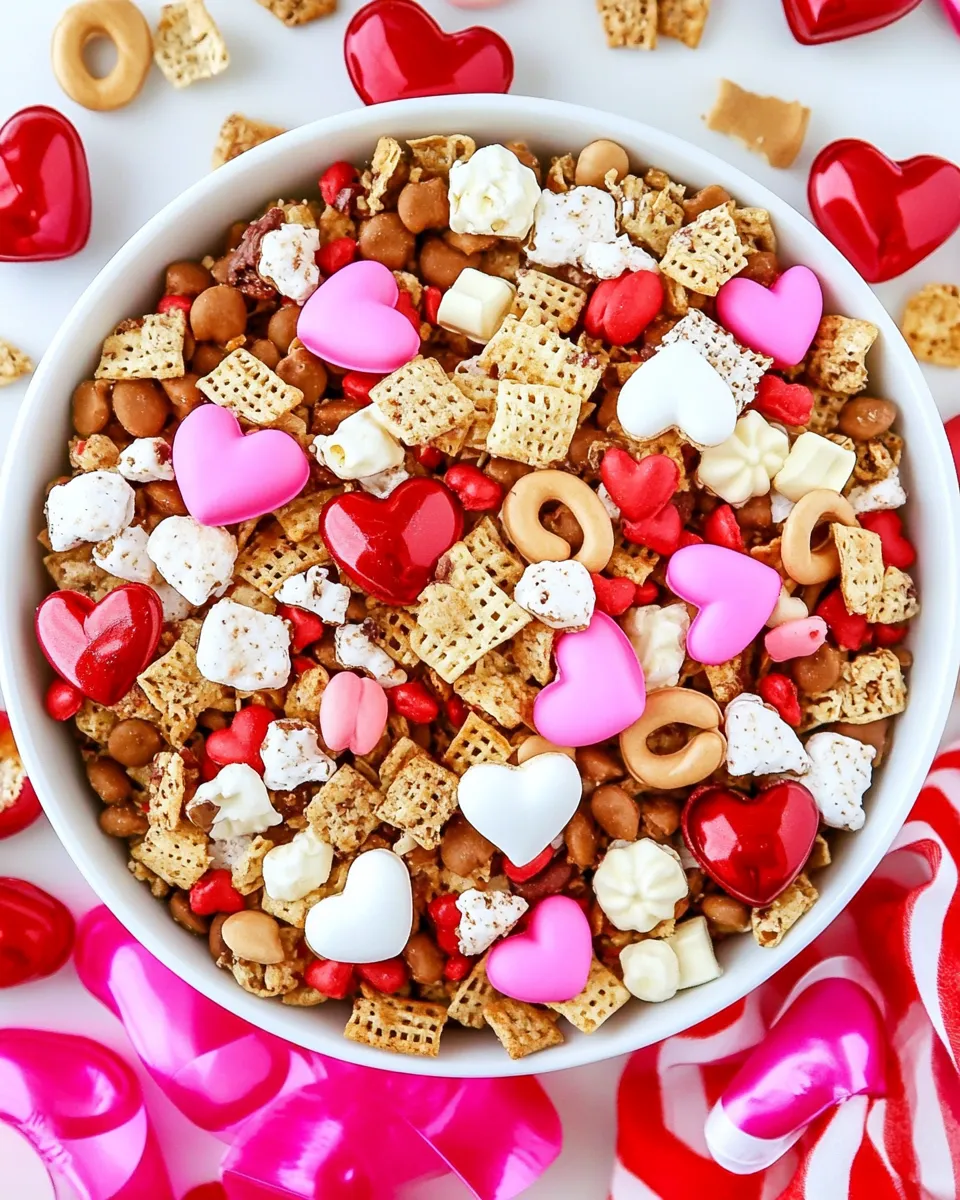 Classic Valentines Day Snack Mix image