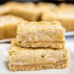 Homemade Vanilla Bean Caramel Blondies photo