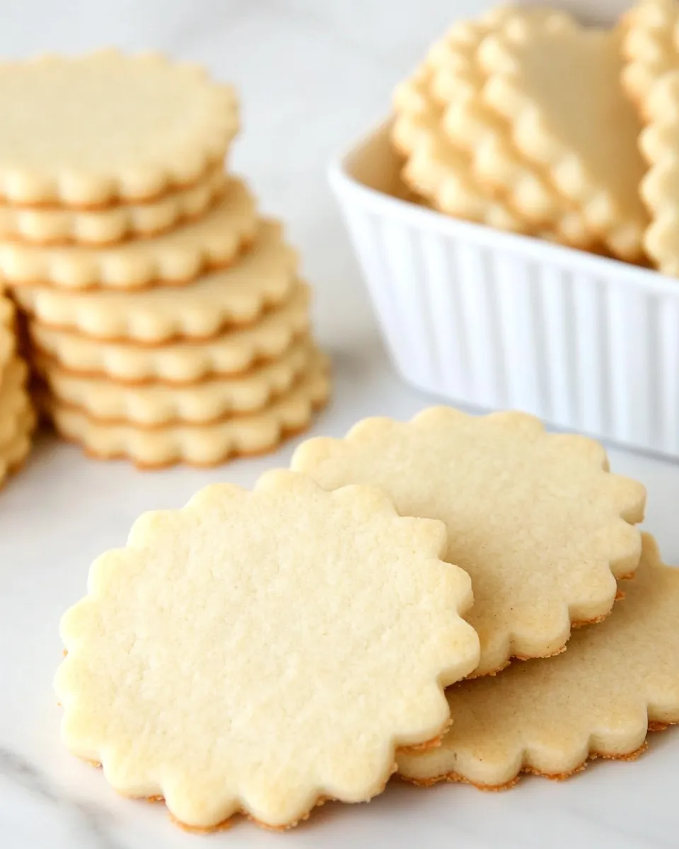 Classic Vanilla Cut Out Cookies image