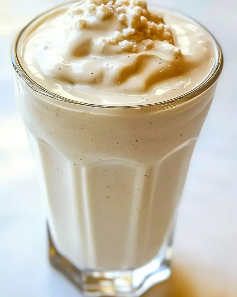 Homemade Vanilla Protein Frosty photo