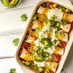 Homemade Vegan Breakfast Enchiladas photo