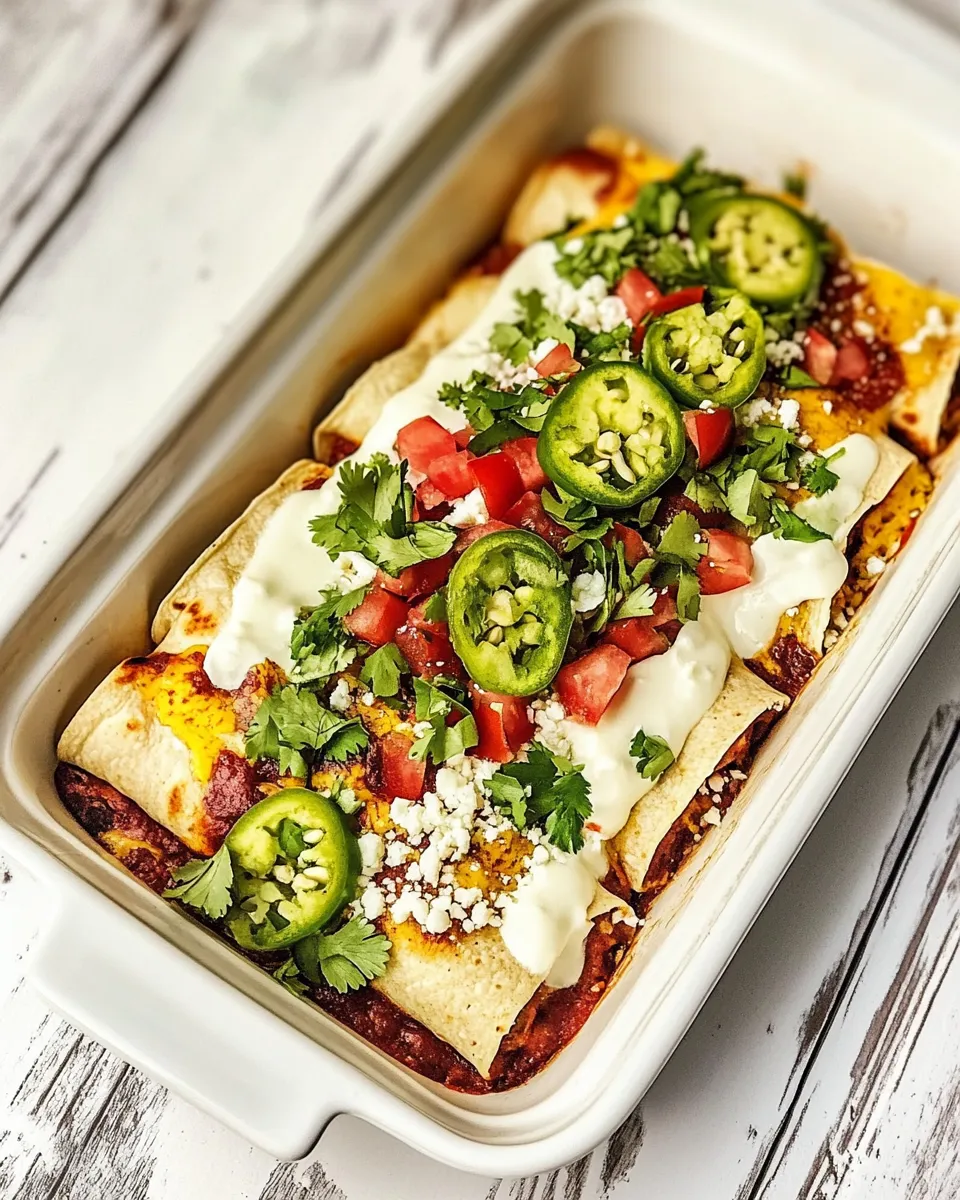 Classic Vegan Breakfast Enchiladas image