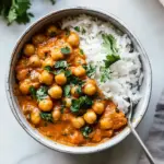 Easy Vegan Butter Chickpeas photo