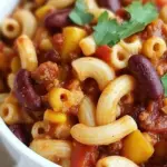 Easy Vegan Chili Mac (30 Minute!) photo