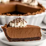Homemade Vegan Chocolate Pie (No-Bake) photo