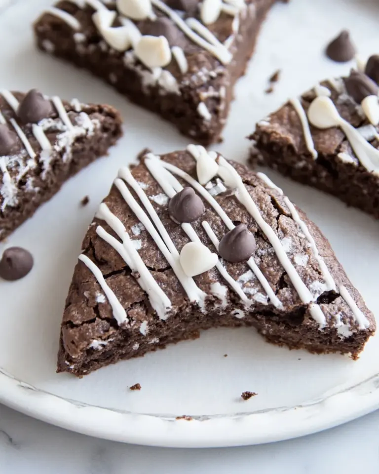 Homemade Vegan Chocolate Scones photo