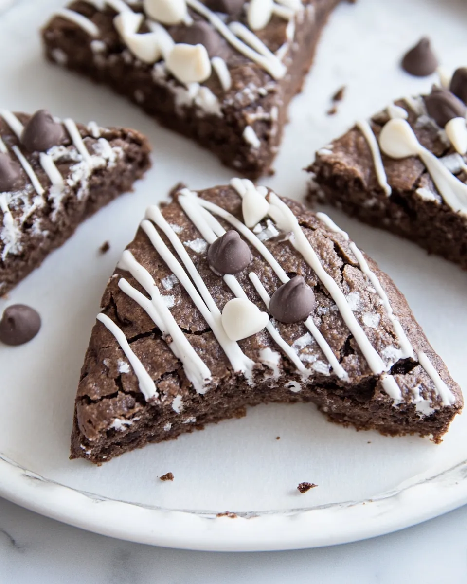 Homemade Vegan Chocolate Scones photo