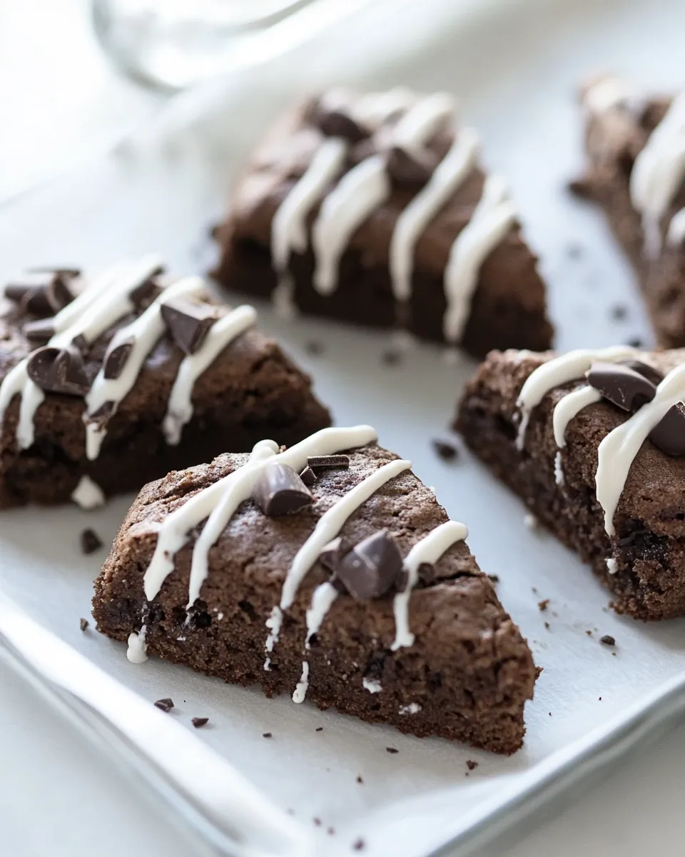Delicious Vegan Chocolate Scones image