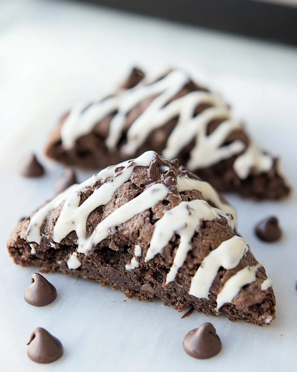 Easy Vegan Chocolate Scones recipe photo
