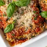 Homemade Vegan Eggplant Parmesan photo