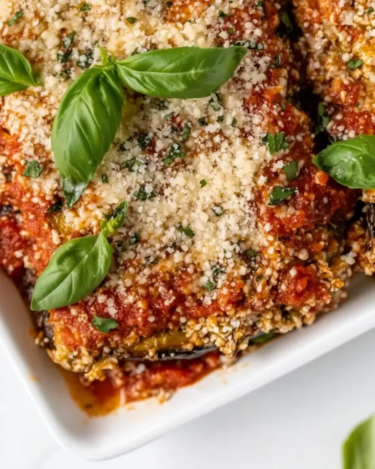 Homemade Vegan Eggplant Parmesan photo