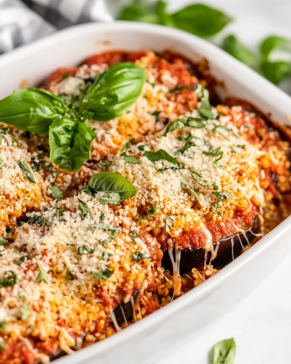 Classic Vegan Eggplant Parmesan image