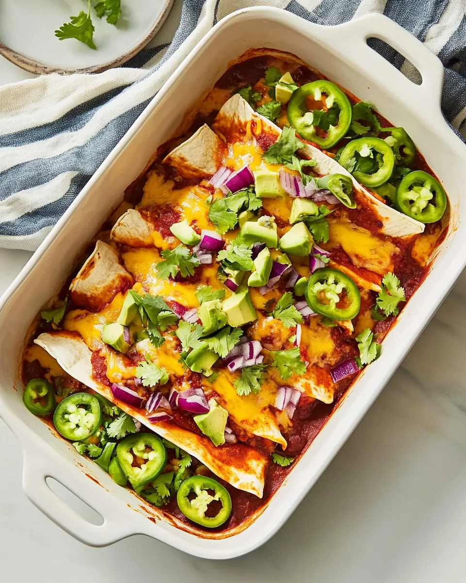 Easy Vegan Enchiladas recipe photo