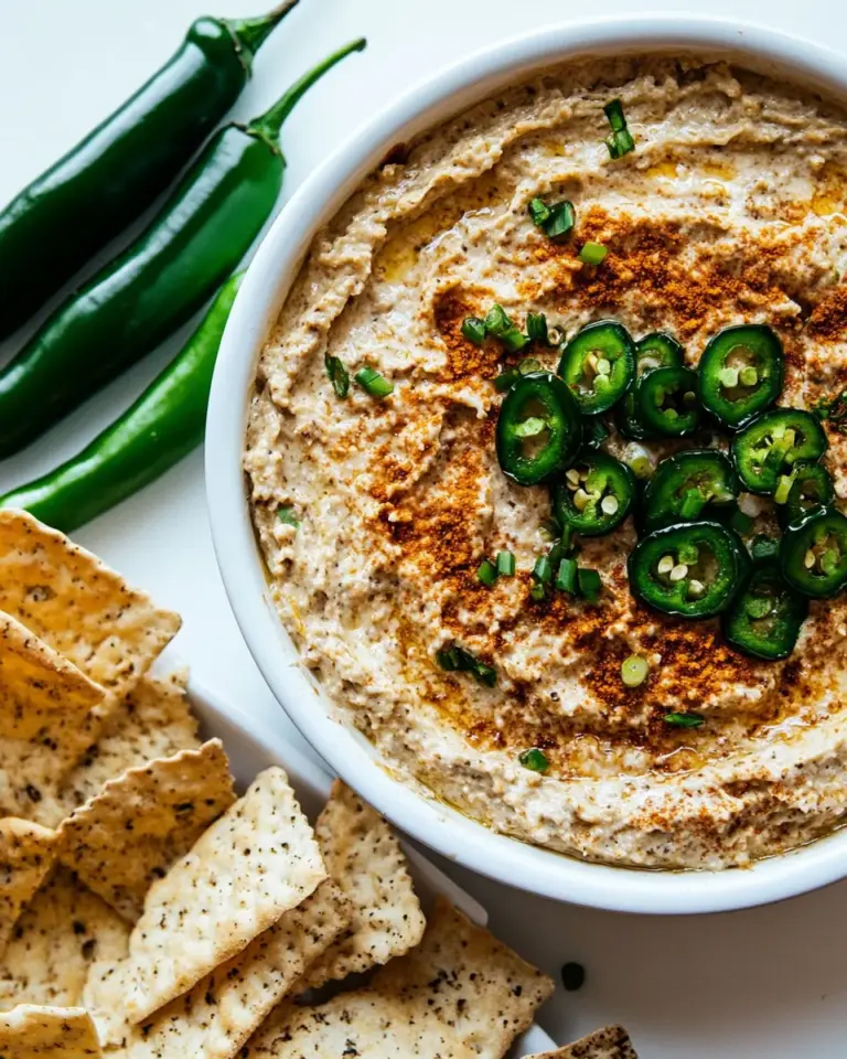 Homemade Vegan Jalapeo Popper Dip photo