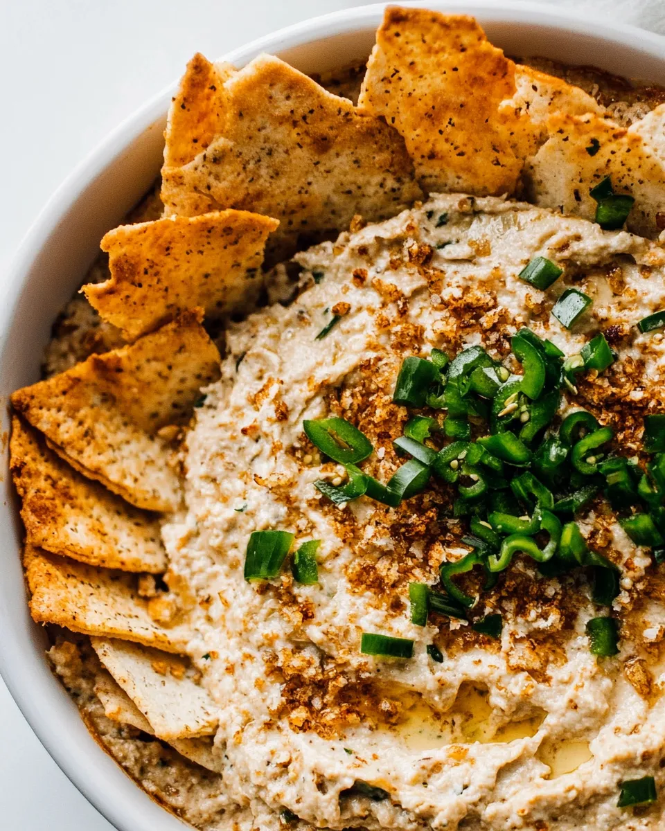 Delicious Vegan Jalapeo Popper Dip image