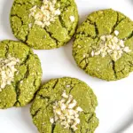 Homemade Vegan Matcha Cookies photo