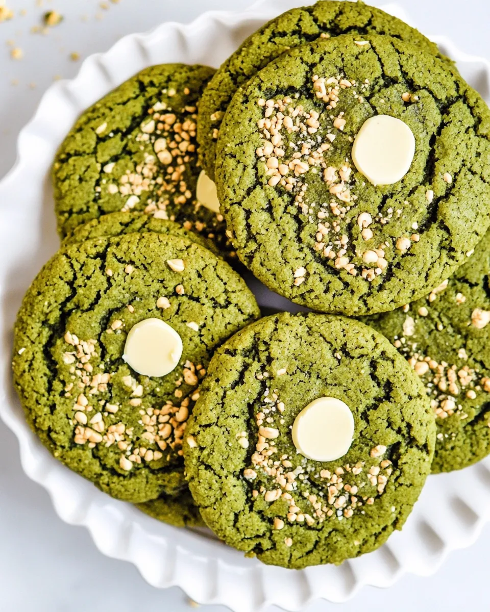 Classic Vegan Matcha Cookies image