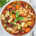 Homemade Vegan Minestrone Soup photo