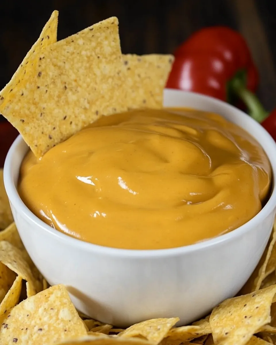 Easy Vegan Nacho Cheese Sauce recipe photo