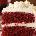 Homemade Vegan Red Velvet Cake photo