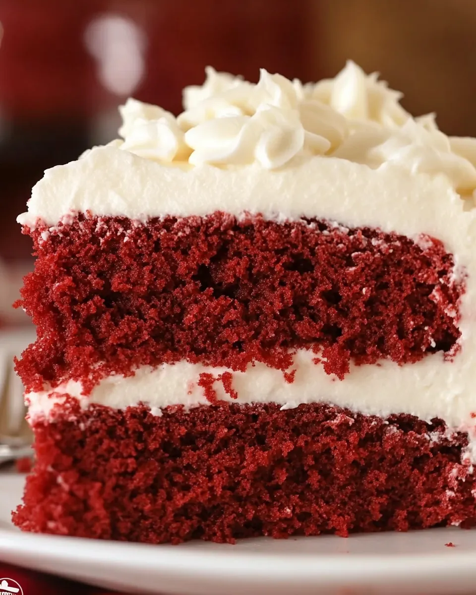 Homemade Vegan Red Velvet Cake photo