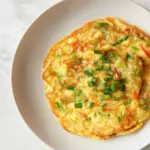 Fresh Vegetable Egg Foo Young dish image