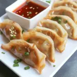 Homemade Vegetable Potstickers! recipe image