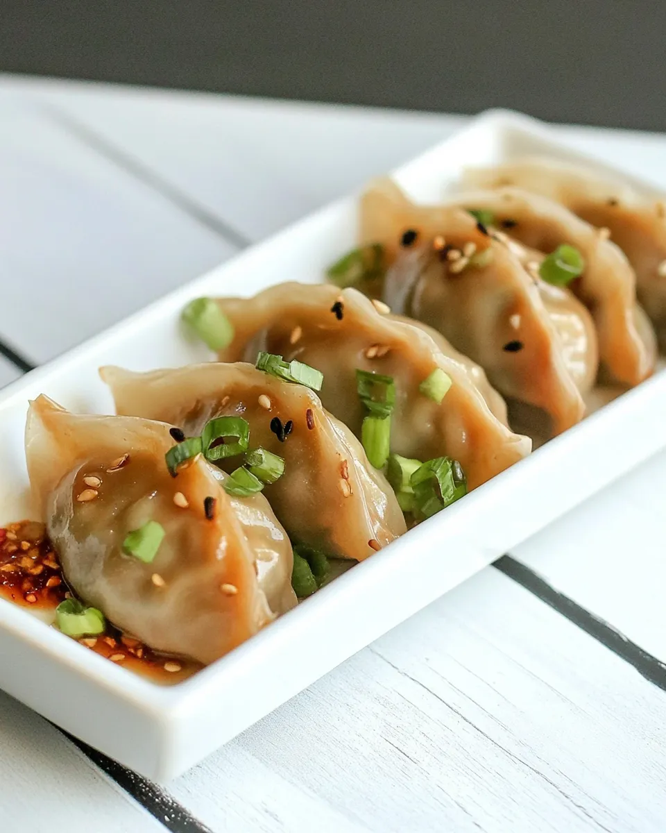 Quick Vegetable Potstickers! picture