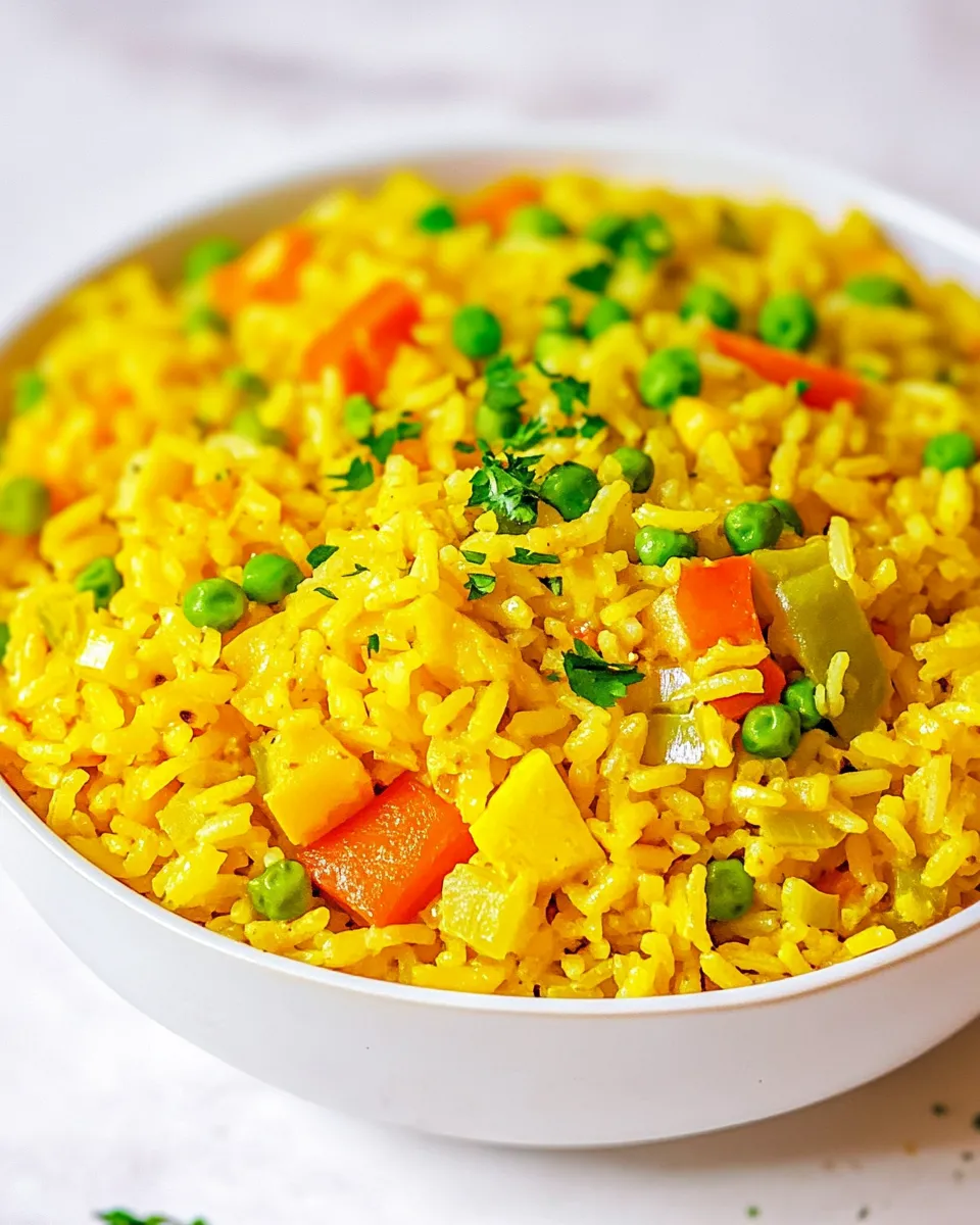 Classic Vegetable Rice Pilaf image