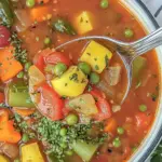 Homemade Vegetable Soup Recipe photo