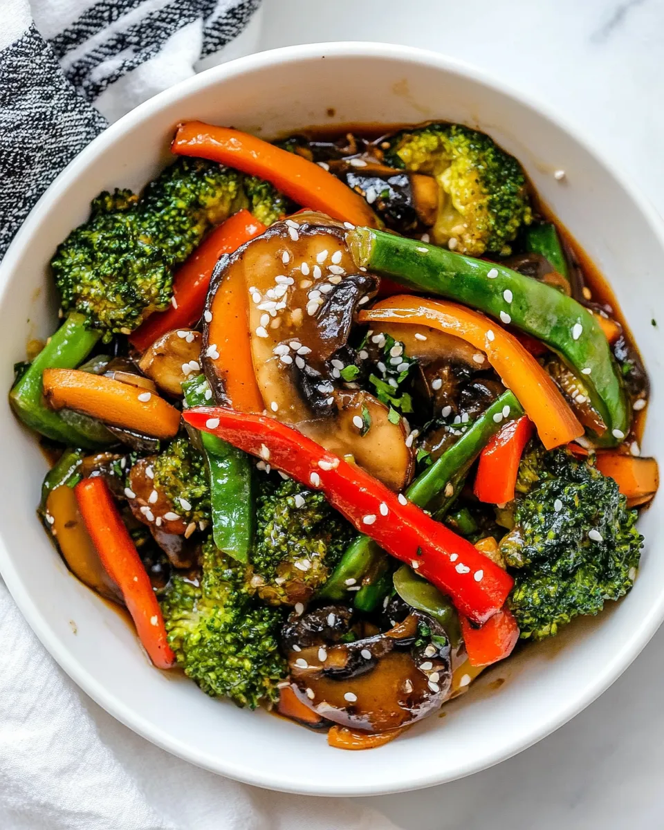 Homemade Vegetable Stir Fry photo