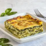 Homemade Veggie Pesto & Spinach Lasagna photo