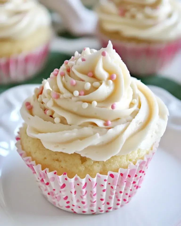 Homemade Wedding Cupcake Buttercream photo