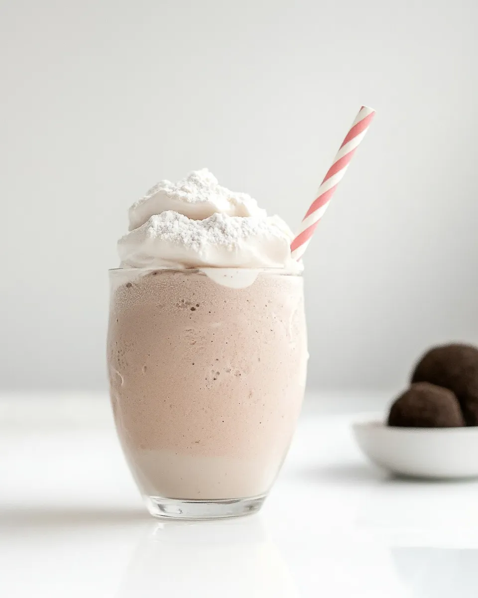 Delicious Wendys Frosty food shot