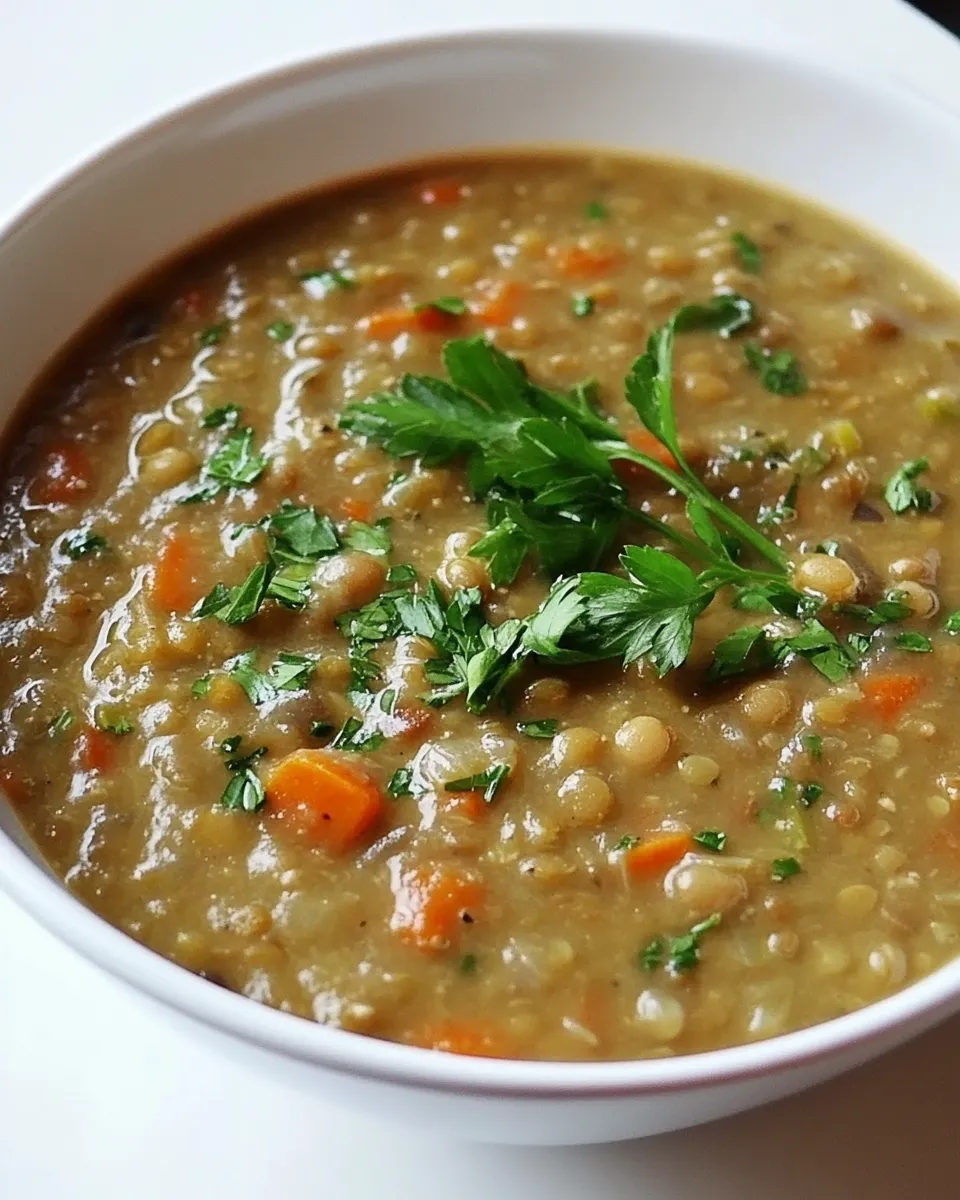 Delicious What the Ancient Israelites Ate Jacobs Lentil Stew shot