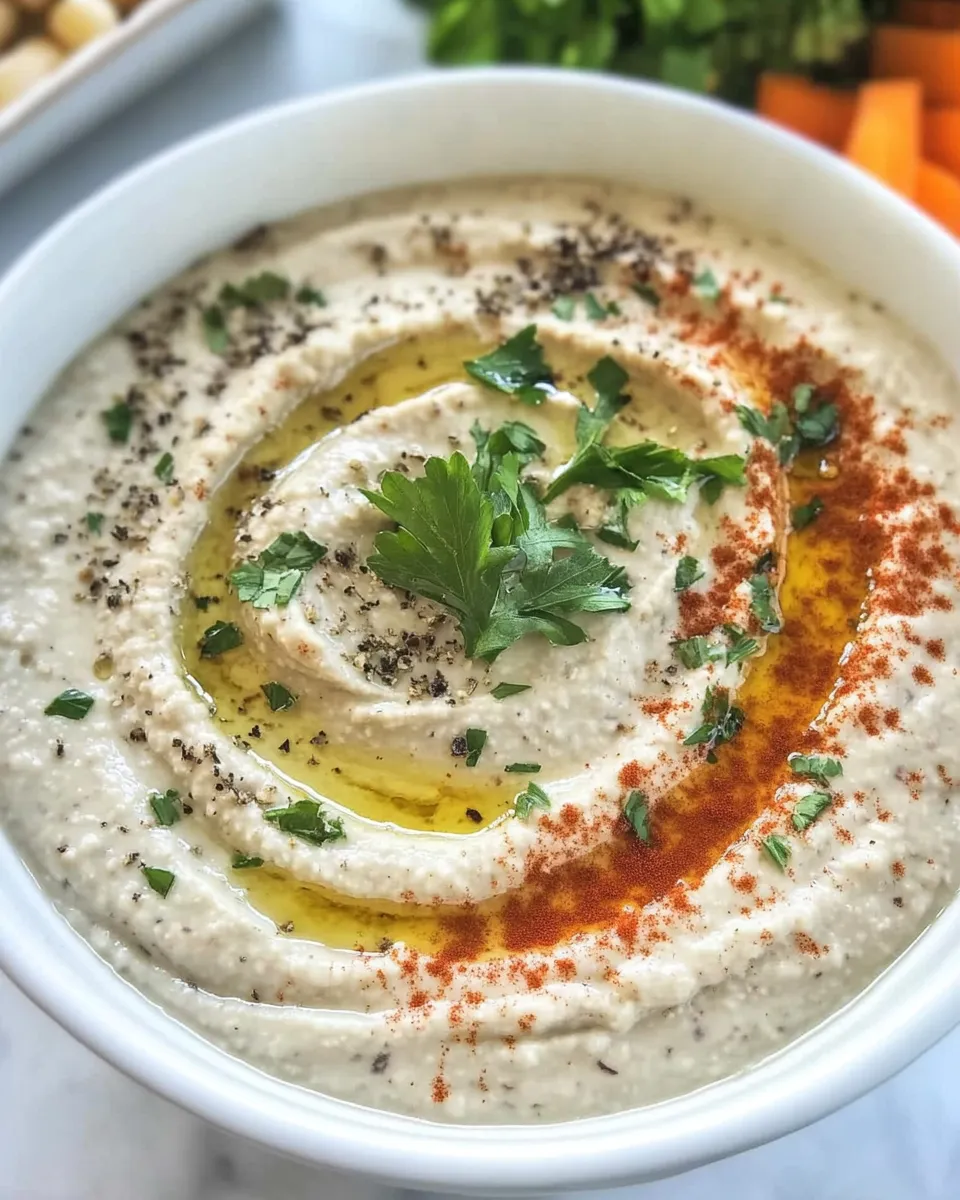 Classic White Bean & Herb Hummus image