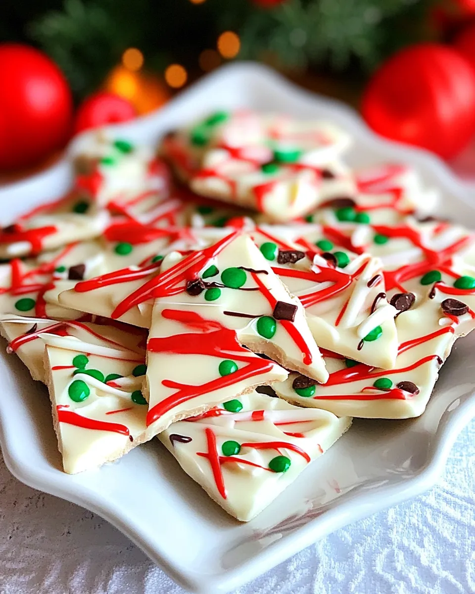 Classic White Chocolate Bark image