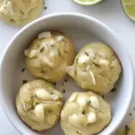 Homemade White Chocolate Coconut Key Lime Cookies photo