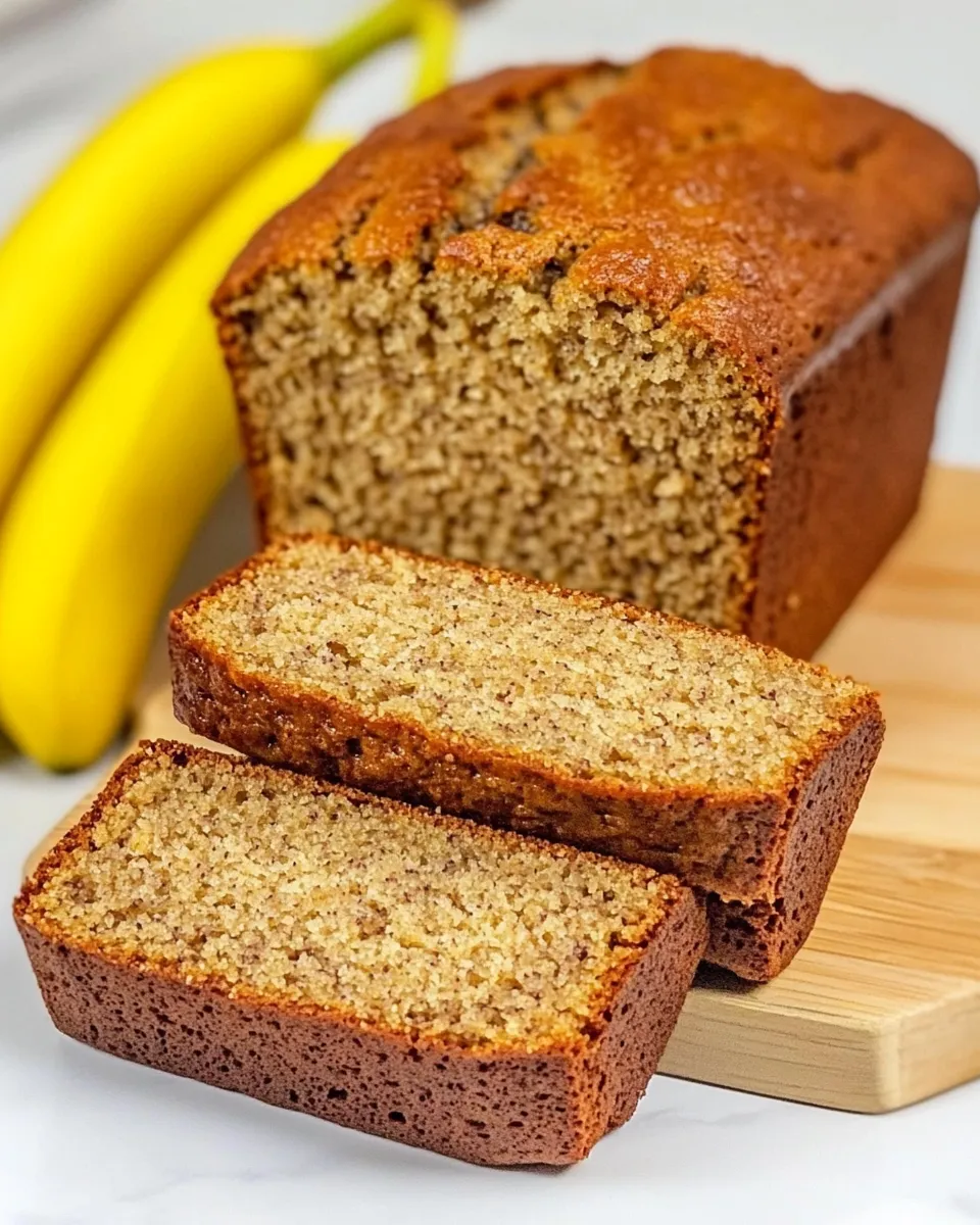 Delicious Whole Wheat Banana Bread shot