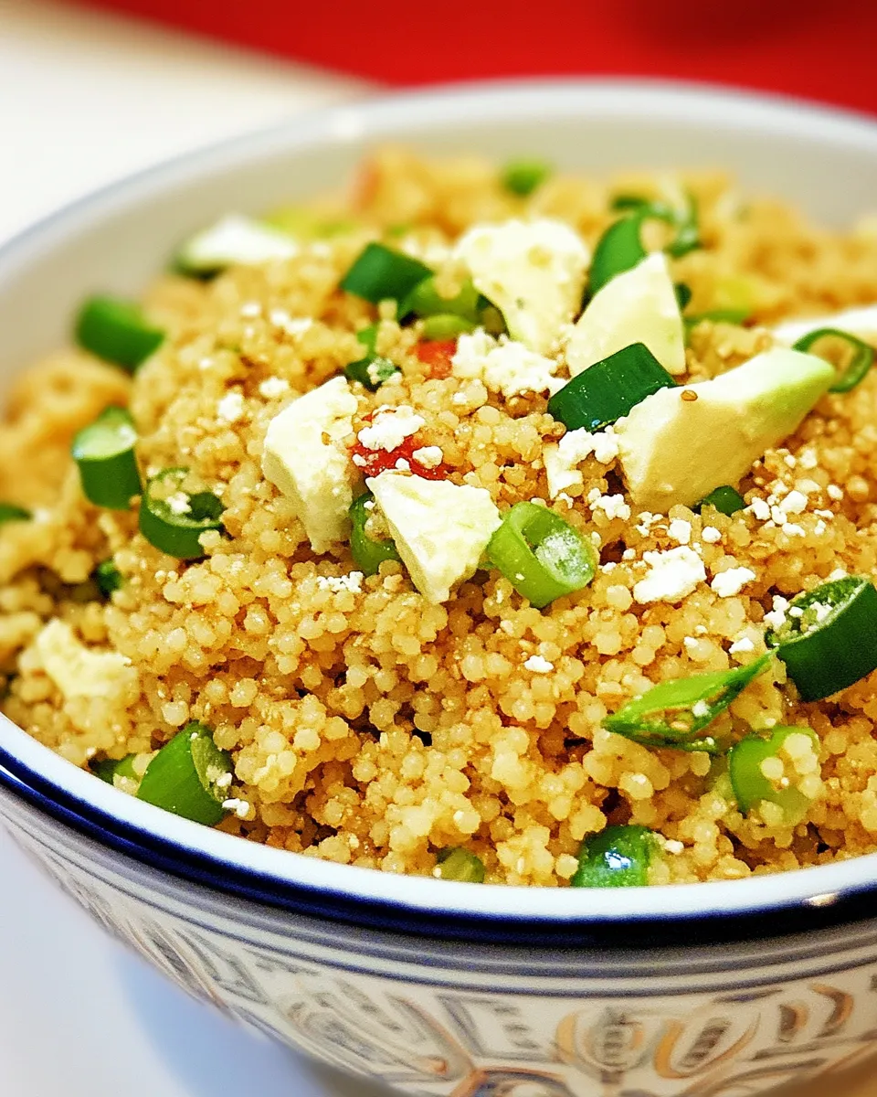 Healthy Whole Wheat Couscous Side Dish dish photo