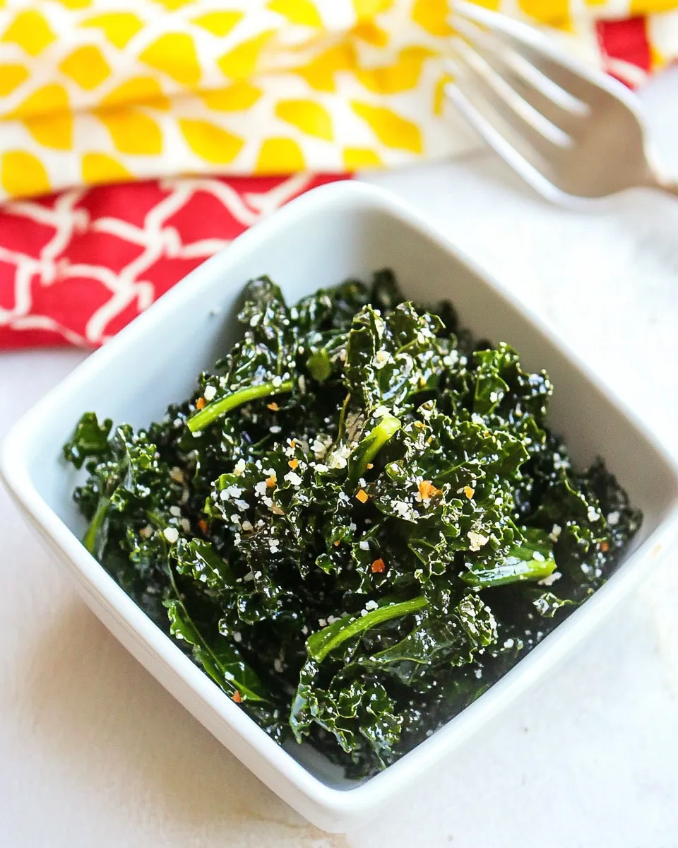 Easy Wilted Honey Butter Kale Recipe photo