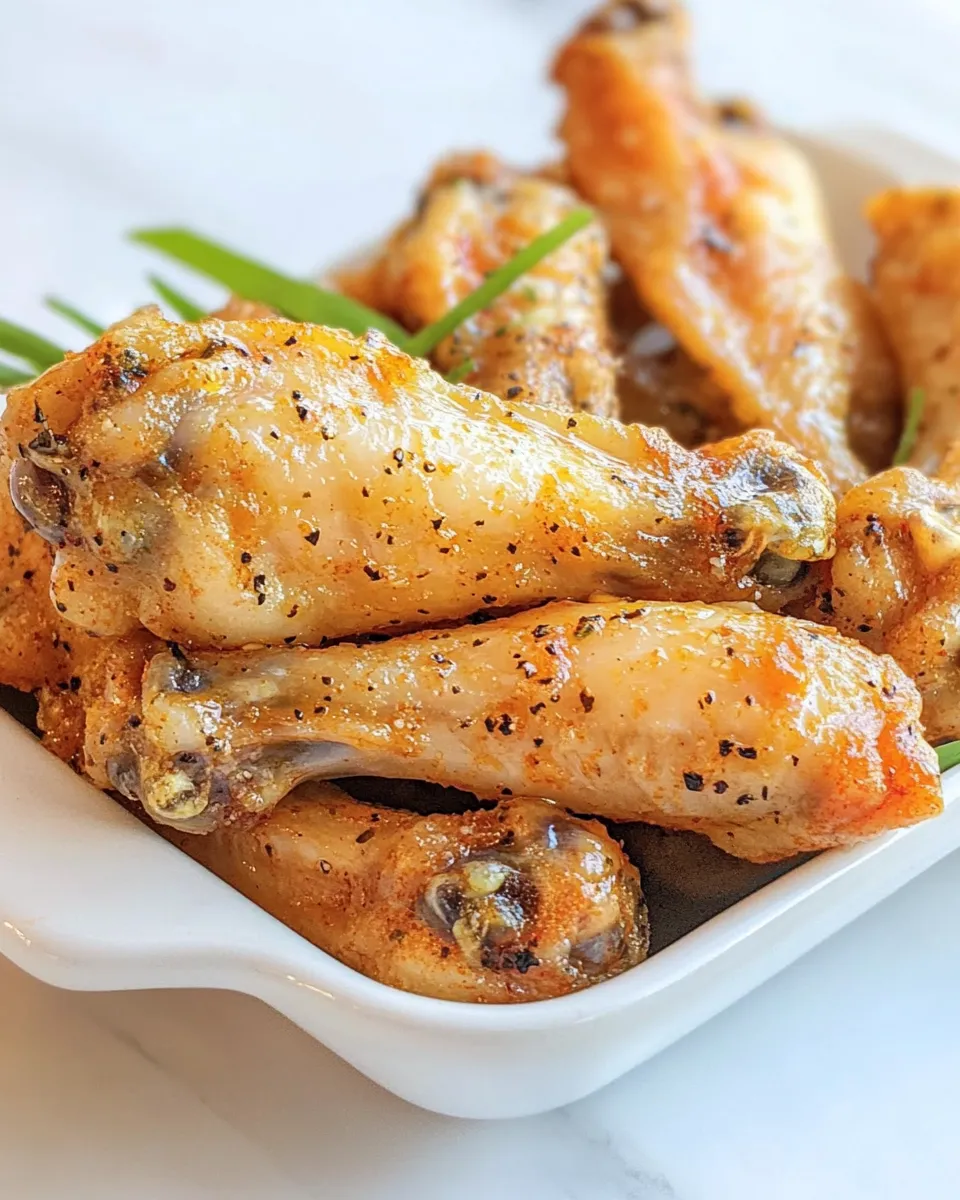 Easy Wingstop Lemon Pepper Wings recipe photo