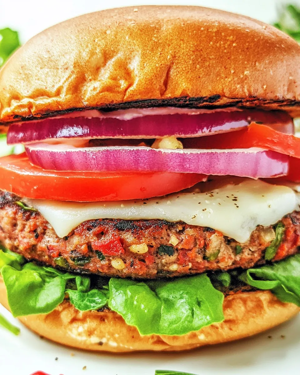 Delicious Worlds Best Veggie Burger shot