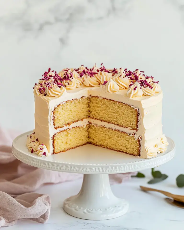Homemade Yellow Cake photo