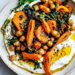 Easy Zaatar Roasted Carrot and Chickpea Yogurt Bowls photo